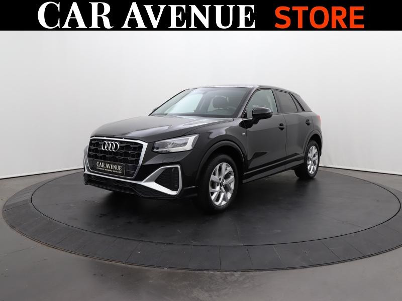 Used AUDI Q2 35 TFSI 150ch S line S tronic 7 2023 Noir Mythic métallisé € 32990 in Lesménils
