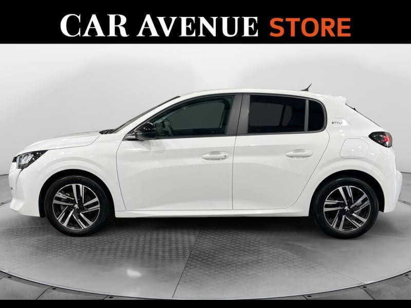 Used PEUGEOT 208 1.2 PureTech 100ch S&S Style 2022 Blanc Banquise (O) € 13990 in Lesménils