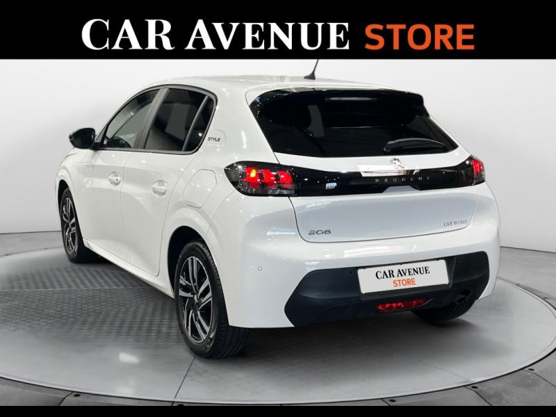 Used PEUGEOT 208 1.2 PureTech 100ch S&S Style 2022 Blanc Banquise (O) € 13990 in Lesménils