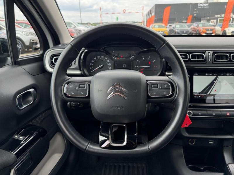 Occasion CITROEN C3 1.2 PureTech 83ch S&S Shine 2020 Blanc Banquise (O) - Noir Onyx 10490 € à Lesménils