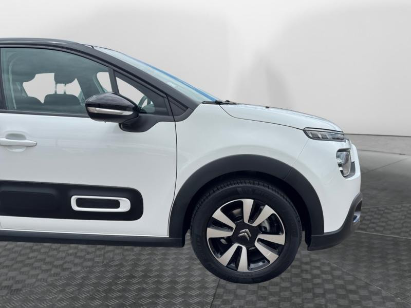 Occasion CITROEN C3 1.2 PureTech 83ch S&S Shine 2020 Blanc Banquise (O) - Noir Onyx 10490 € à Lesménils