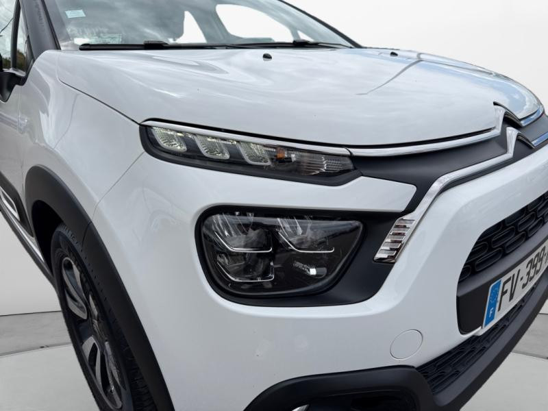 Occasion CITROEN C3 1.2 PureTech 83ch S&S Shine 2020 Blanc Banquise (O) - Noir Onyx 10490 € à Lesménils