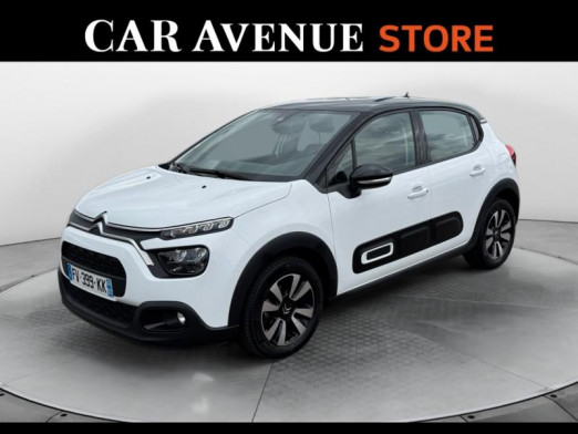 Occasion CITROEN C3 1.2 PureTech 83ch S&S Shine 2020 Blanc Banquise (O) - Noir Onyx 10 490 € à Lesménils