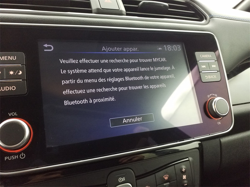 Occasion NISSAN Leaf 217ch e+ 62kWh N-Connecta 21 2022 Gris Squale 16990 € à Lesménils