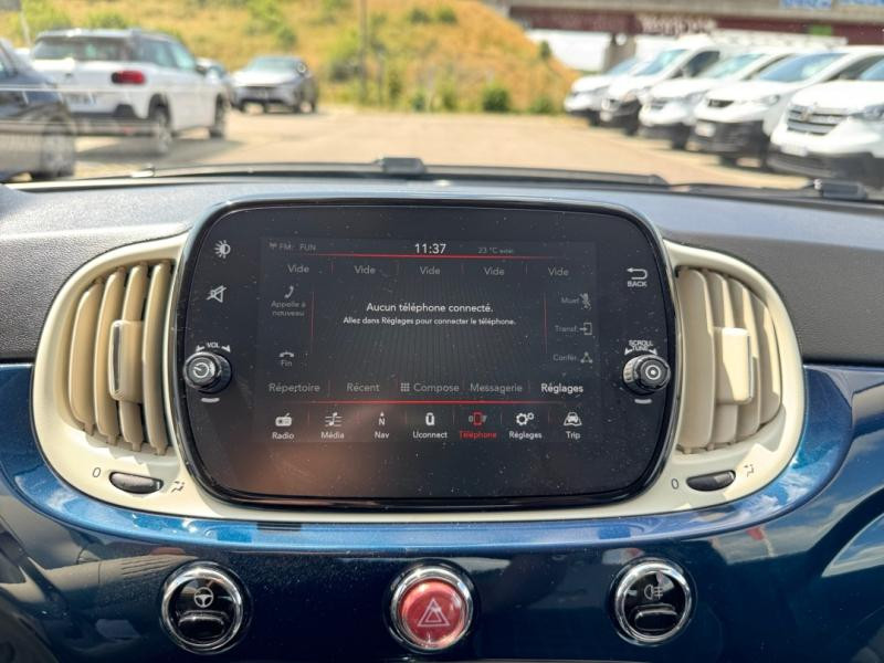 Occasion FIAT 500C 1.0 70ch BSG S&S Lounge 2020 Gris 10990 € à Lesménils