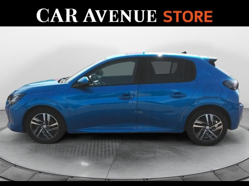 Occasion PEUGEOT 208 1.2 PureTech 100ch S&S Allure 2021 Bleu Vertigo 11990 € à Lesménils