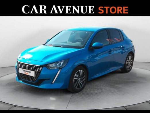 Occasion PEUGEOT 208 1.2 PureTech 100ch S&S Allure 2021 Bleu Vertigo 11 990 € à Lesménils