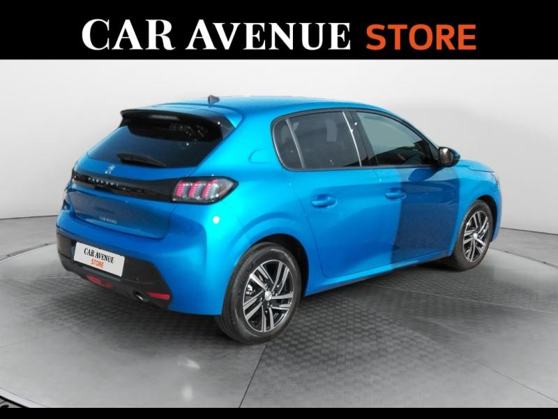 Occasion PEUGEOT 208 1.2 PureTech 100ch S&S Allure 2021 Bleu Vertigo 11990 € à Lesménils