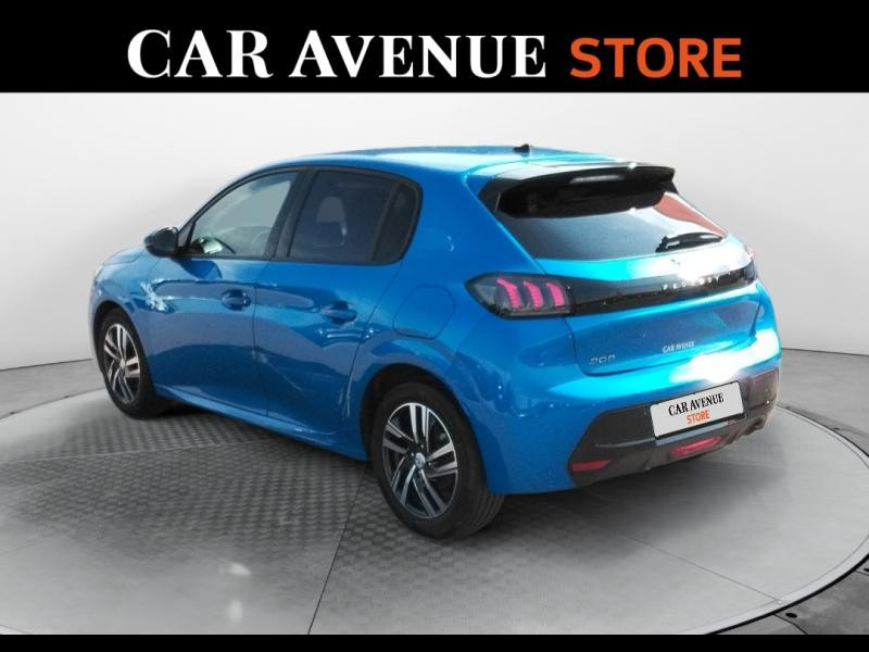 Occasion PEUGEOT 208 1.2 PureTech 100ch S&S Allure 2021 Bleu Vertigo 11990 € à Lesménils