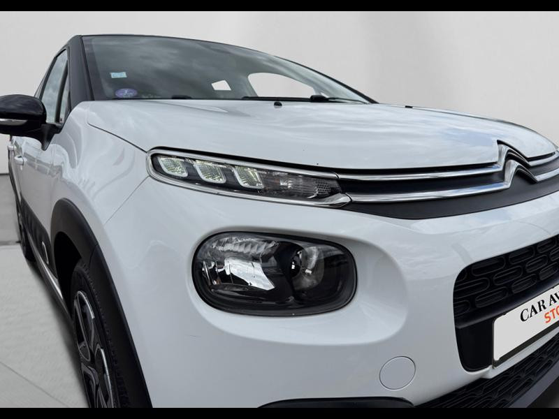 Occasion CITROEN C3 PureTech 82ch Shine 2018 Almond Green - Blanc Opale 8390 € à Lesménils