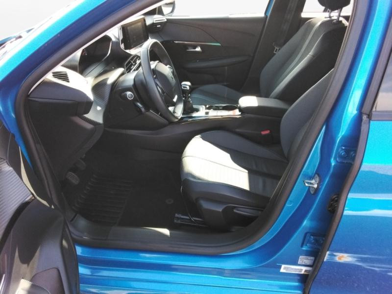 Occasion PEUGEOT 208 1.2 PureTech 100ch S&S Allure 2021 Bleu Vertigo 11990 € à Lesménils