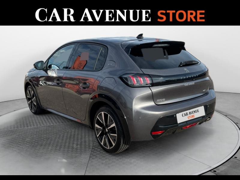 Occasion PEUGEOT 208 1.2 PureTech 100ch S&S GT 118g 2022 Gris Platinium (M) 13490 € à Lesménils