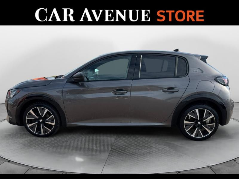 Occasion PEUGEOT 208 1.2 PureTech 100ch S&S GT 118g 2022 Gris Platinium (M) 13490 € à Lesménils