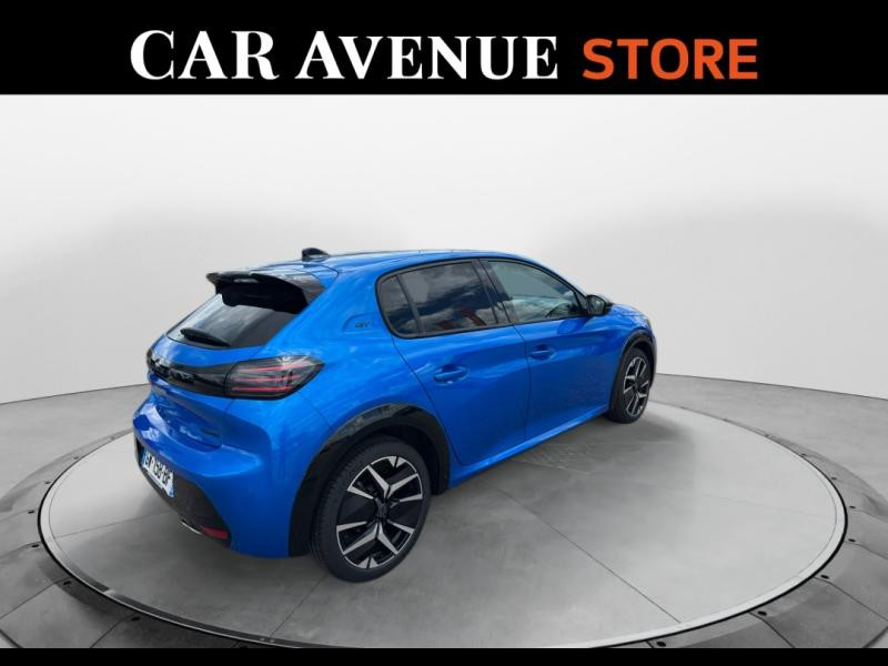 Occasion PEUGEOT 208 1.2 Hybrid 136ch GT e-DCS6 2024 Bleu Vertigo (V) 20790 € à Lesménils
