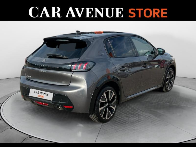 Occasion PEUGEOT 208 1.2 PureTech 100ch S&S GT 118g 2022 Gris Platinium (M) 13490 € à Lesménils