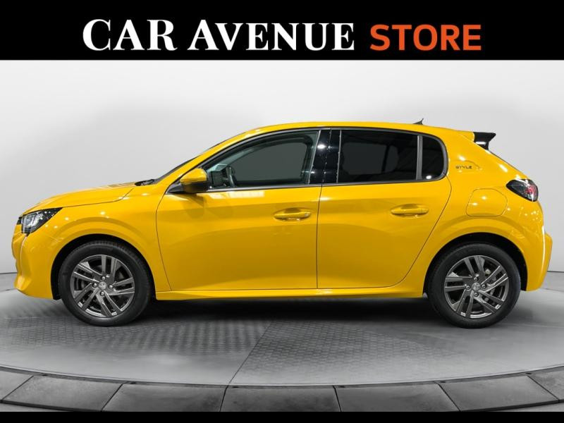 Occasion PEUGEOT 208 1.2 PureTech 100ch S&S Style EAT8 2021 Jaune 13490 € à Lesménils
