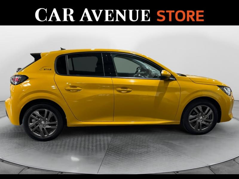 Occasion PEUGEOT 208 1.2 PureTech 100ch S&S Style EAT8 2021 Jaune 13490 € à Lesménils
