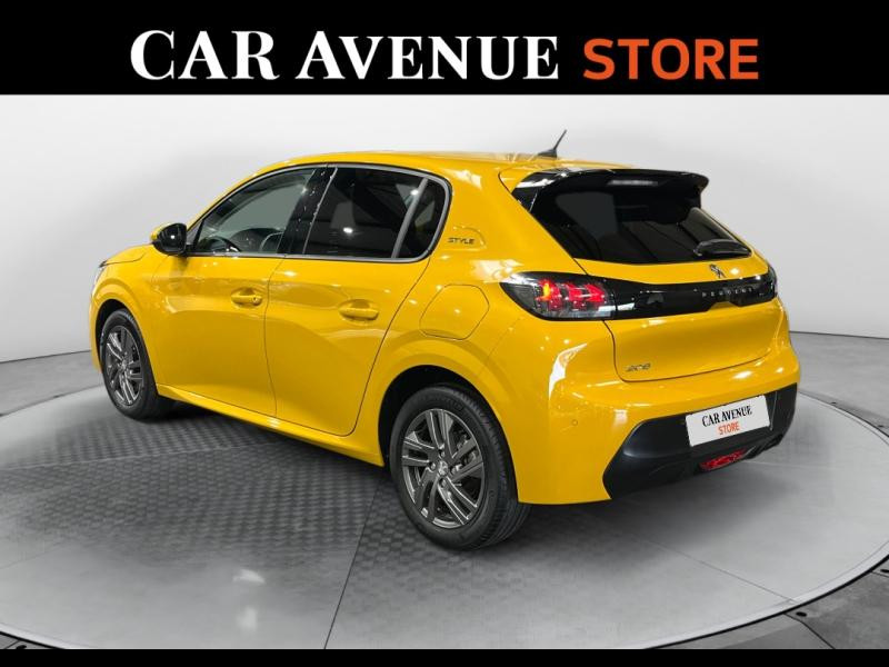 Occasion PEUGEOT 208 1.2 PureTech 100ch S&S Style EAT8 2021 Jaune 13490 € à Lesménils