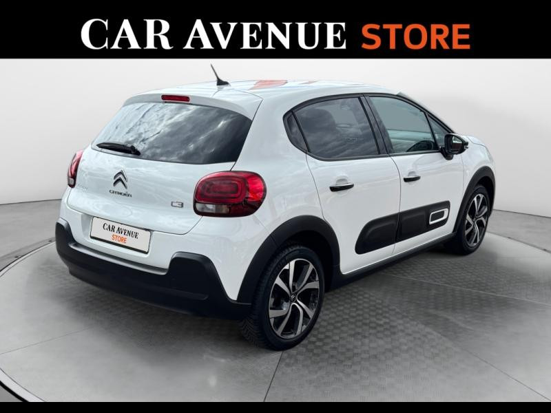 Occasion CITROEN C3 1.2 PureTech 110ch S&S Shine 120-123g 2022 Blanc Banquise (O) 11990 € à Lesménils