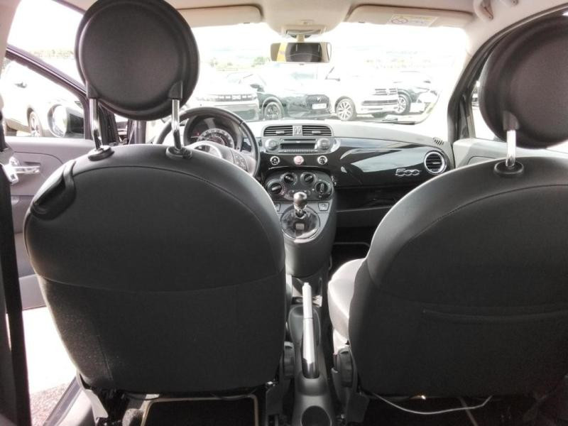Occasion FIAT 500 1.2 8v 69ch Lounge 2015 Coloris Métal Crossover Black 8490 € à Lesménils