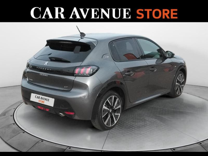 Used PEUGEOT 208 1.2 PureTech 100ch S&S GT 118g 2020 Gris Artense (M) € 13789 in Lesménils
