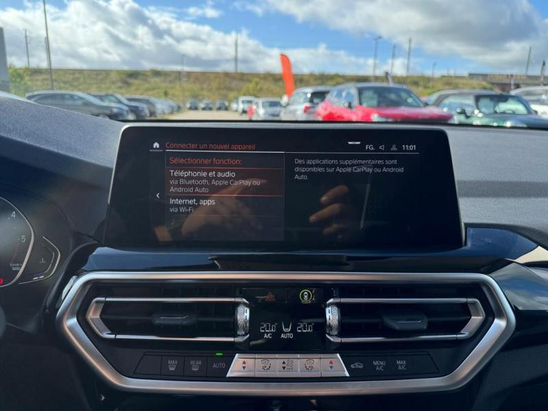 Occasion BMW X3 sDrive18d 150ch xLine 2022 Noir 27990 € à Lesménils