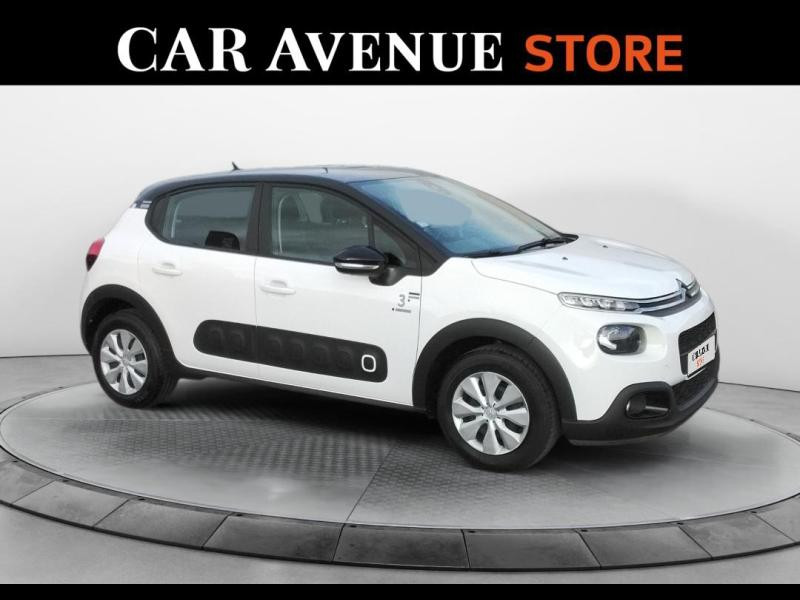 Used CITROEN C3 PureTech 82ch Graphic S&S E6.d 2019 Blanc Banquise - Noir Onyx € 8990 in Lesménils