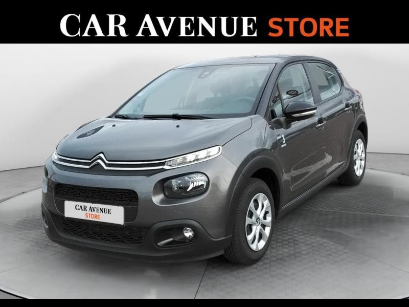 Used CITROEN C3 PureTech 82ch Graphic S&S E6.d 2019 Gris Platinium - Noir Onyx € 8990 in Lesménils
