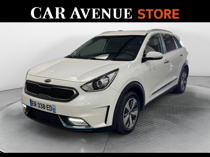 Occasion KIA Niro 1.6 GDi 105ch ISG + Plug-In 60.5ch Design DCT6 2017 Blanc Celeste 15290 € à Lesménils