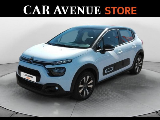 Occasion CITROEN C3 1.5 BlueHDi 100ch S&S Shine E6.d 2021 Blanc Banquise (O) - Noir Onyx 13 490 € à Lesménils