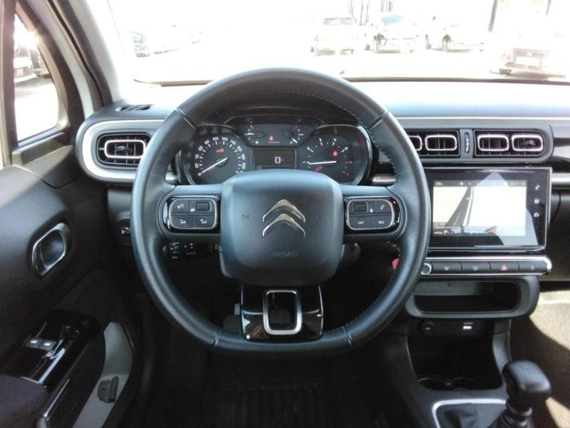 Occasion CITROEN C3 1.5 BlueHDi 100ch S&S Shine E6.d 2021 Blanc Banquise (O) - Noir Onyx 13490 € à Lesménils