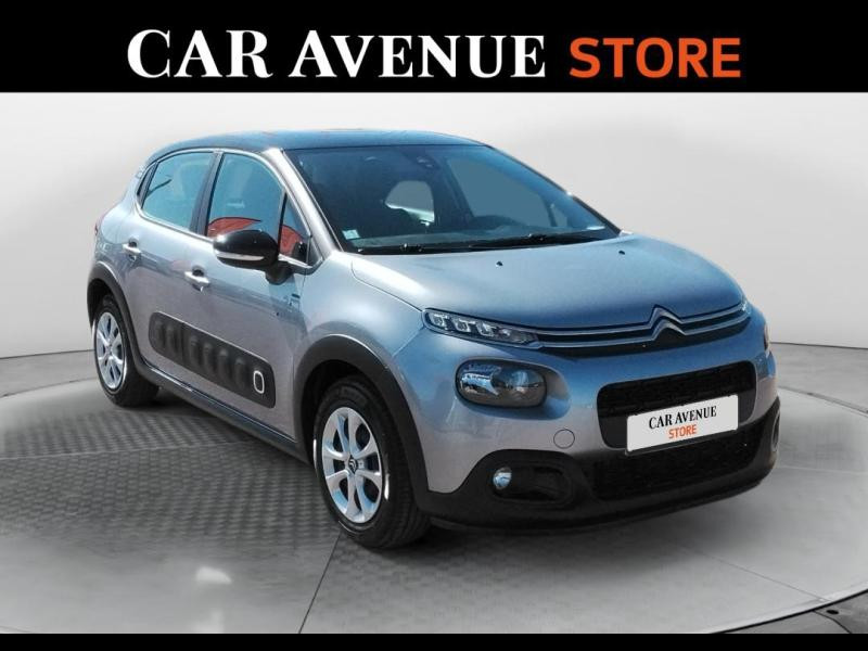 Used CITROEN C3 PureTech 110ch Graphic S&S E6.d 6cv 2020 Gris Acier - Noir Onyx € 10290 in Lesménils