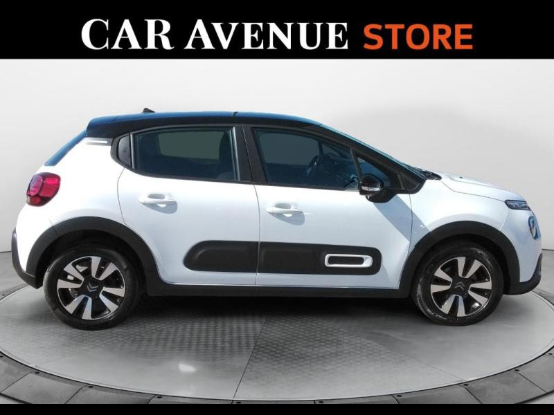 Occasion CITROEN C3 1.5 BlueHDi 100ch S&S Shine E6.d 2021 Blanc Banquise (O) - Noir Onyx 13490 € à Lesménils