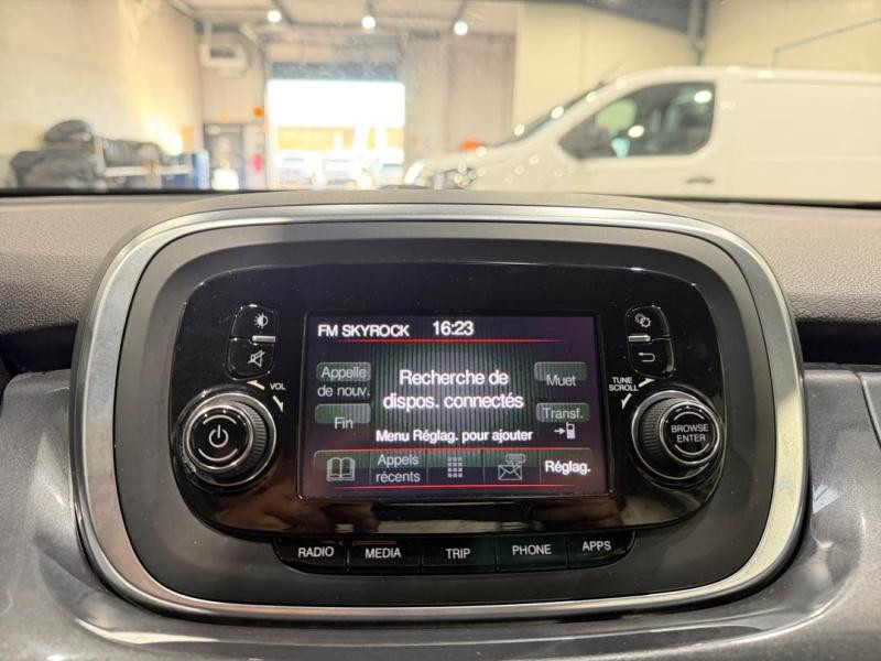 Occasion FIAT 500X 1.4 MultiAir 16v 140ch Popstar 2016 gris Moda métallisé 9989 € à Lesménils
