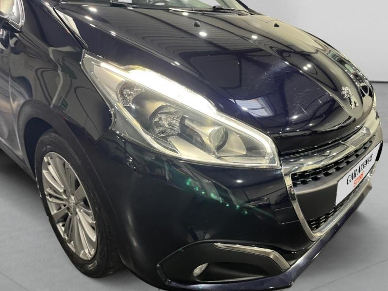 Used PEUGEOT 208 1.6 BlueHDi 100ch Allure 5p 2017 Dark Blue € 10490 in Lesménils