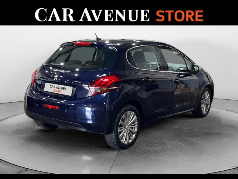 Used PEUGEOT 208 1.6 BlueHDi 100ch Allure 5p 2017 Dark Blue € 10490 in Lesménils