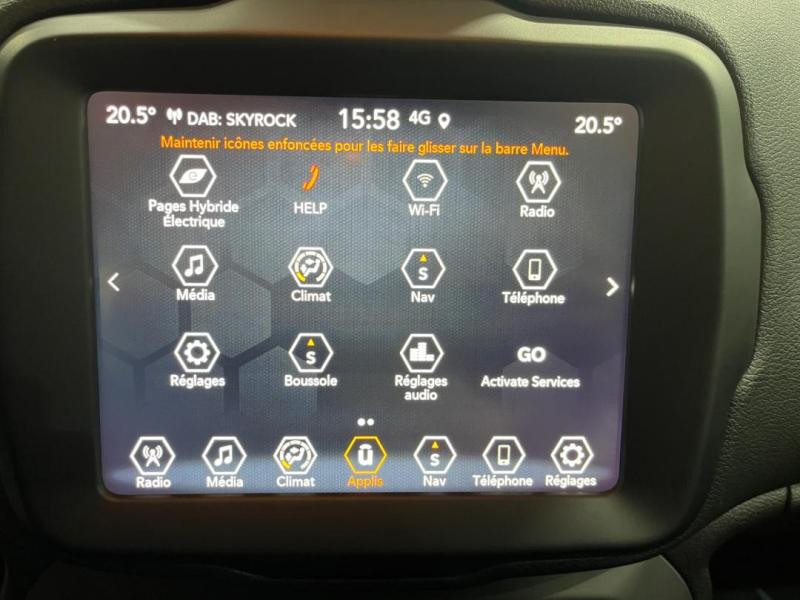 Used JEEP Renegade 1.3 Turbo T4 190ch 4xe Upland AT6 2022 Blanc € 24990 in Lesménils