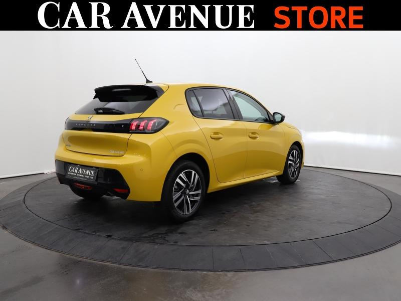 Occasion PEUGEOT 208 1.2 PureTech 100ch S&S Allure 2022 Jaune 12990 € à Lesménils