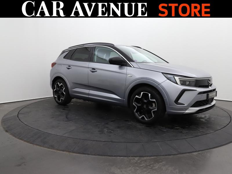 Occasion OPEL Grandland X 1.6 Turbo 225ch Hybride Ultimate 2022 Gris Quartz métallisé/Toit Noir 20990 € à Lesménils