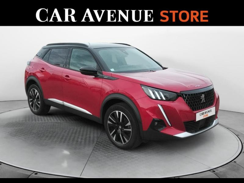 Occasion PEUGEOT 2008 1.2 PureTech 130ch S&S GT EAT8 2021 Rouge Elixir (S) 17340 € à Lesménils