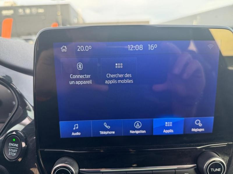 Used FORD Fiesta 1.0 EcoBoost 140ch Stop&Start ST-Line 3p Euro6.2 2019 Noir Shadow € 11490 in Lesménils