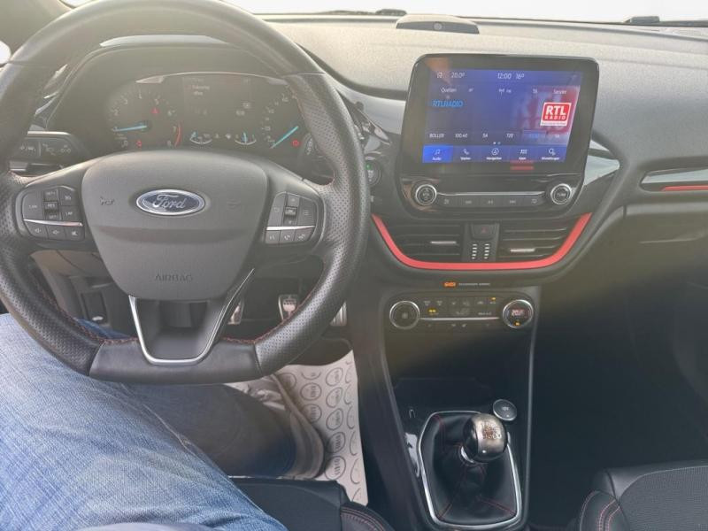 Used FORD Fiesta 1.0 EcoBoost 140ch Stop&Start ST-Line 3p Euro6.2 2019 Noir Shadow € 11490 in Lesménils