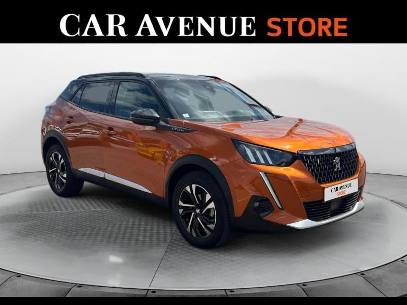 Used PEUGEOT 2008 1.2 PureTech 130ch S&S GT Line EAT8 7cv 2020 Orange Fusion (M) € 15840 in Lesménils