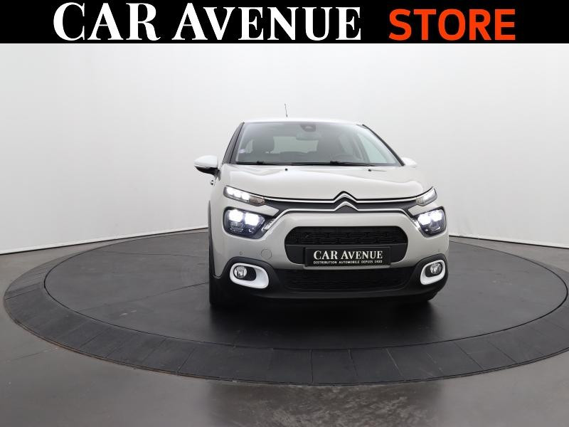 Used CITROEN C3 1.2 PureTech 110ch S&S Saint James 121g 2021 Sable (N) - Blanc Opale € 12290 in Lesménils