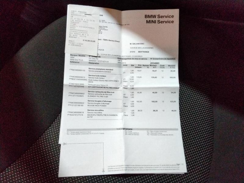 Occasion MINI Mini One 75ch Pack Salt 2013 Pepper White 9990 € à Lesménils