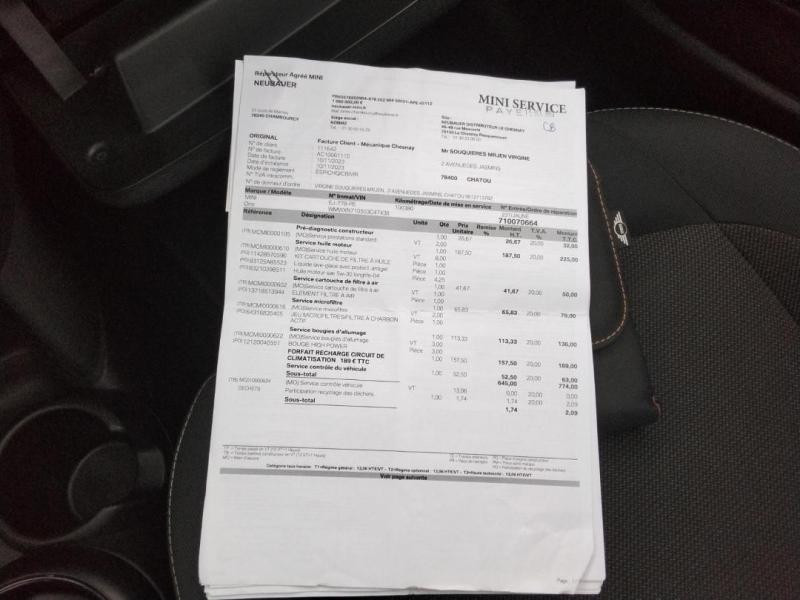 Occasion MINI Mini One 102ch 2017 Moonwalk Grey 10990 € à Lesménils