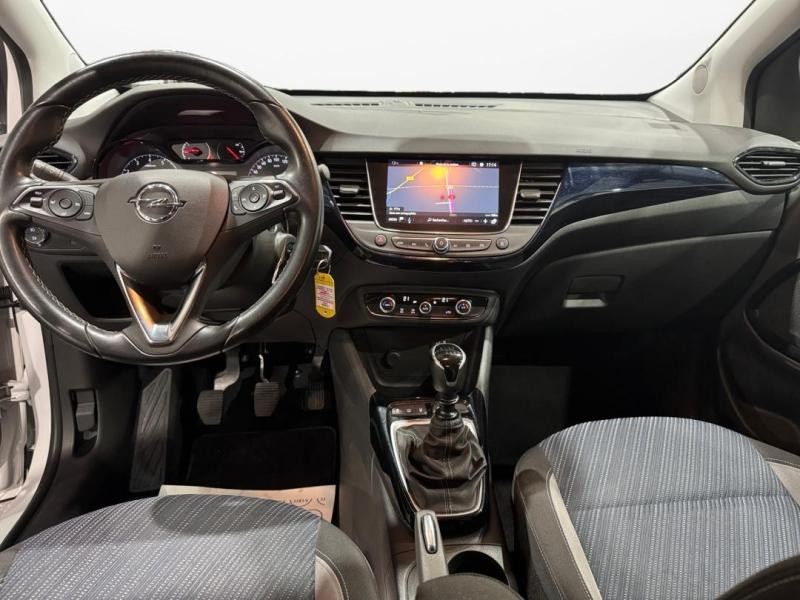 Occasion OPEL Crossland X 1.2 Turbo 110ch Innovation Euro 6d-T 2019 Blanc Glacier/Toit Noir Profond 11490 € à Lesménils