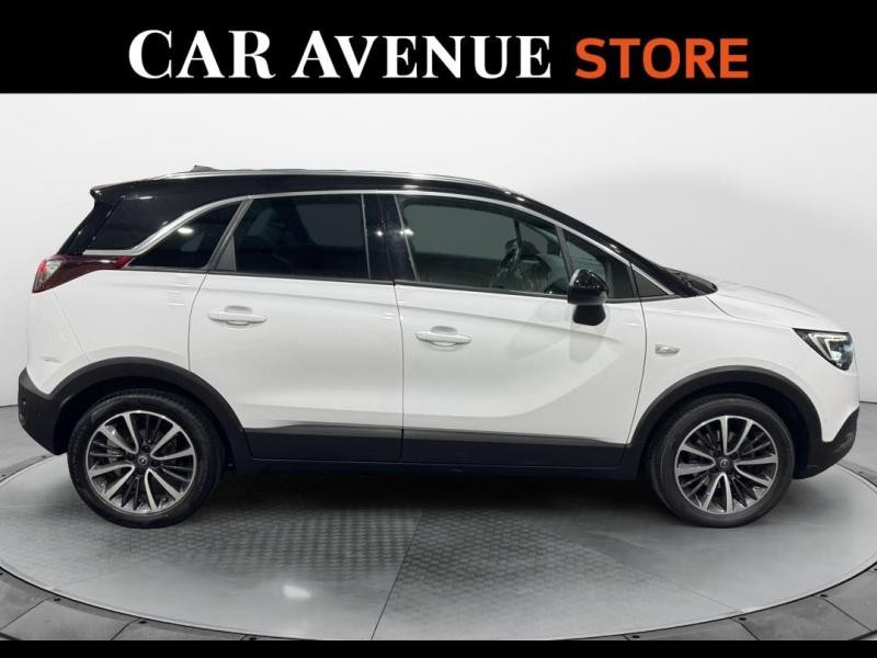 Occasion OPEL Crossland X 1.2 Turbo 110ch Innovation Euro 6d-T 2019 Blanc Glacier/Toit Noir Profond 11490 € à Lesménils