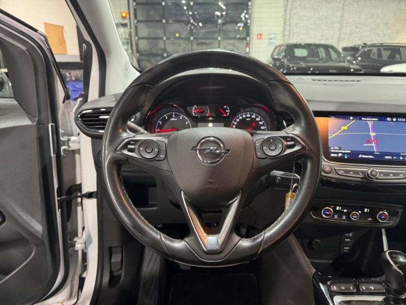 Occasion OPEL Crossland X 1.2 Turbo 110ch Innovation Euro 6d-T 2019 Blanc Glacier/Toit Noir Profond 11490 € à Lesménils
