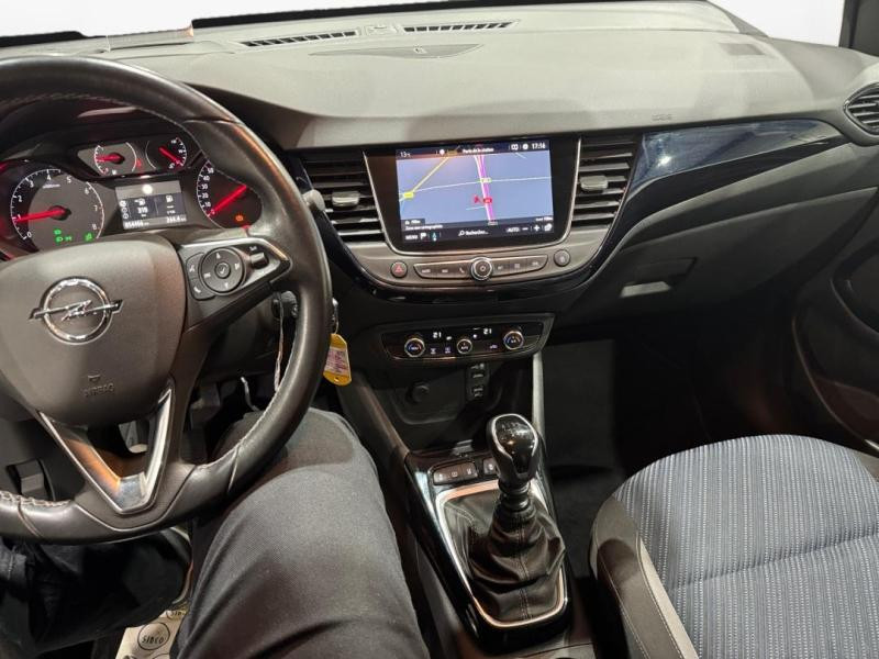 Occasion OPEL Crossland X 1.2 Turbo 110ch Innovation Euro 6d-T 2019 Blanc Glacier/Toit Noir Profond 11490 € à Lesménils